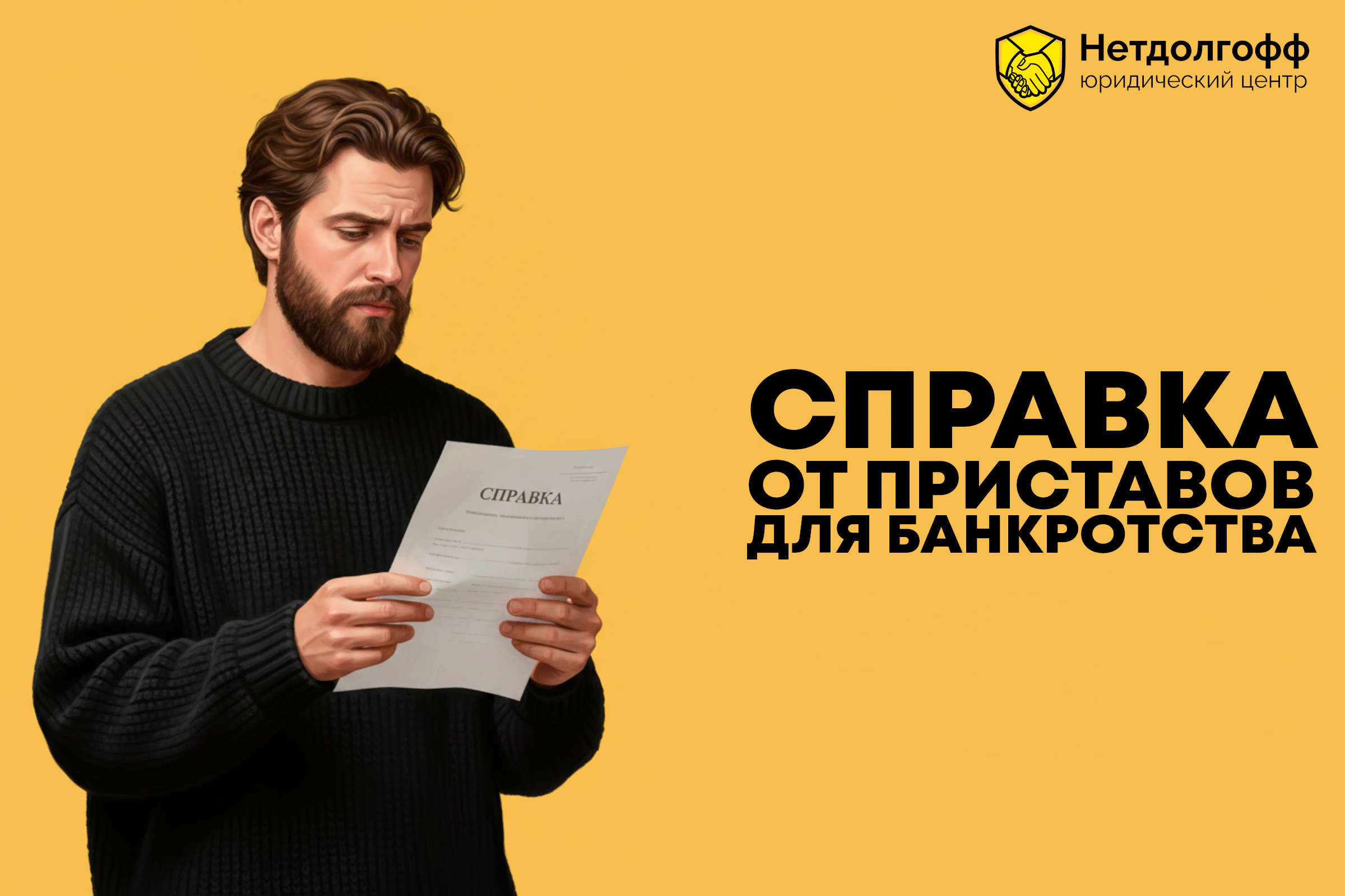 Справка от приставов для банкротства